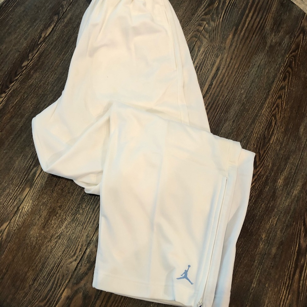 Vintage Air Jordan White Basketball Pants